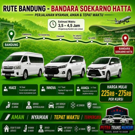 BANDUNG ↔ BANDARA SOETTA 
